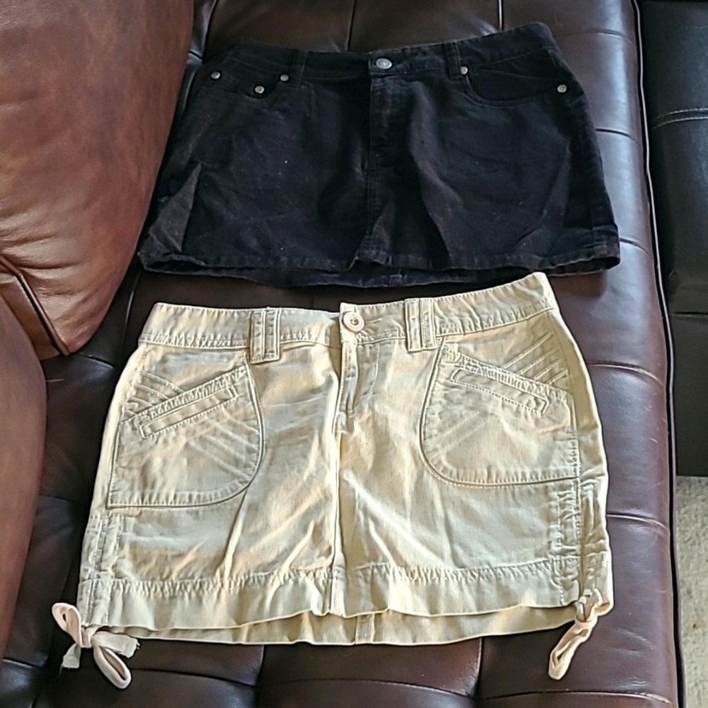 2 skirts both size 3 - Tilt and LEI brand